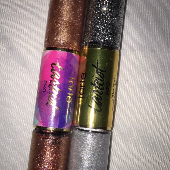 tarte pro glitter eyeliner- NEVER USED BUNDLE